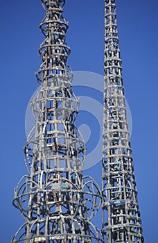 Watts Towers 20th Anniversary of the 1965 riots, Los Angeles, California photo