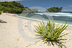 Watu Karung beach, Pacitan, Java, Indonesia