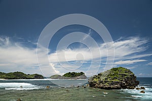 Watu Karung beach, Pacitan, Java, Indonesia