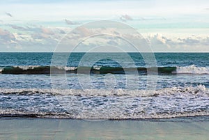 watu ulo beach waves