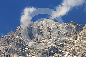 Watzman, the second highest mountain of Germany