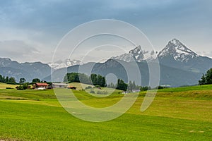 watzmann in Berchtesgadener land, bavaria, germany