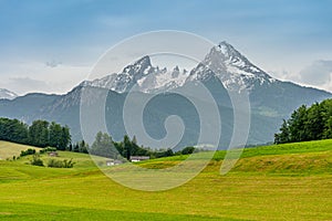 watzmann in Berchtesgadener land, bavaria, germany
