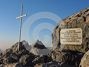 Watzmann crossing 1st peak