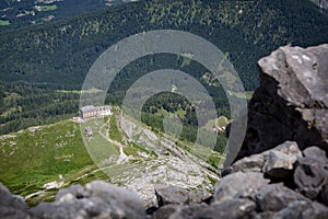 The Watzmann house at the Berchtesgadener Land