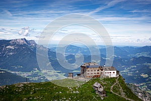 The Watzmann house at the Berchtesgadener Land