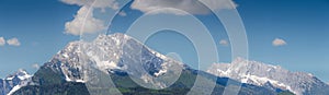 Watzmann mountain near Konigssee lake in Berchtesgaden National Park, Germany