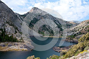 Waugh Lake on the Rush Creek Trail in the Ansel Adams Wilderness