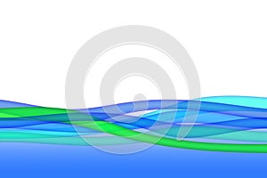 Wave abstract background