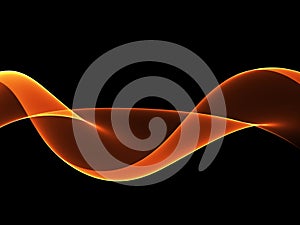 Wave abstract images, color design Abstract colored wave