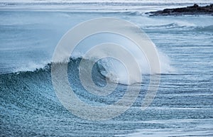 Wave as a background. Beautiful natural composition