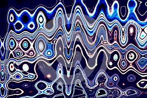 Wave Background Blue