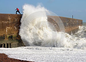 Wave breaking