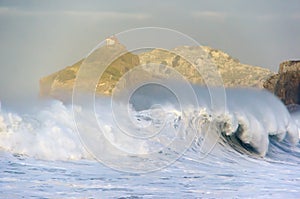 Wave breaking in Bakio