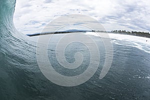 Wave breaking In Sumatra