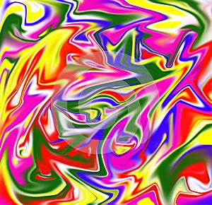 Wave color liquid illustration background for you
