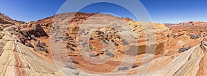 The Wave, Coyote Buttes, Arizona, United States.