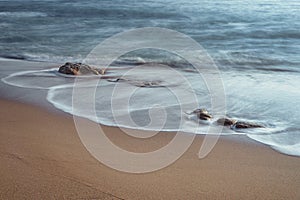 TWO rocks ON THE BEACH