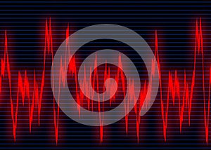 Wave form background