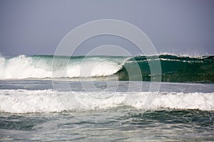 Wave forming tube at Zicatela Mexican Pipeline Puerto Escondido photo