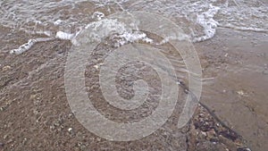 Wave in Fossil Shell Beach Cemetery