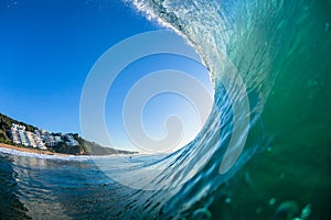 Wave Inside Hollow Surfing Perspective