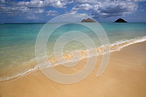 Wave on Lanikai Beach