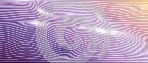 wave lines pattern smooth curve flowing dynamic for concept of technology