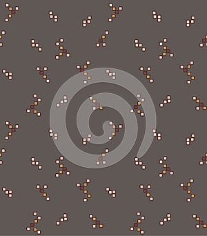 Japanese Square Line Seamless Pattern