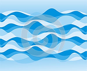Wave pattern photo