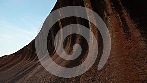 Wave rock in Hyden Western Australia