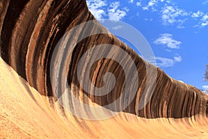 Wave Rock In Western Australia photo