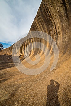 Wave Rock in Western Australia