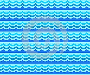 Wave seamless pattern