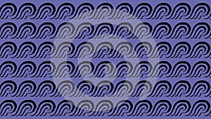 Wave seamless pattern. Japan wave on Very Peri