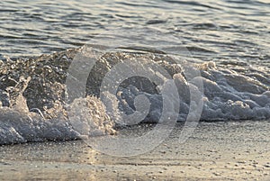 wave splash sea beach macro