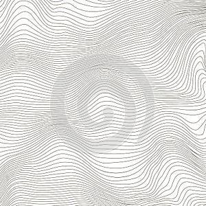 Wave Stripe Background. Grunge Line Pattern