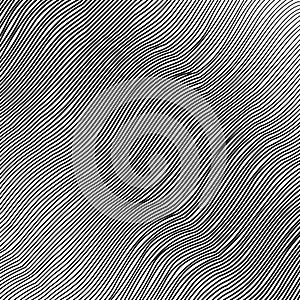 Wave Stripe Background. Line Textured Pattern