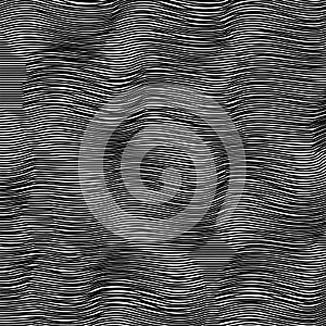 Wave Stripe Background. Line Textured Pattern