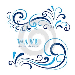 Wave swirls