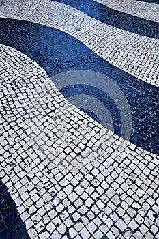 Wave Tiles in Senate Square - Macau, China