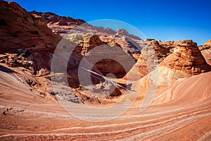 The Wave Vermillion Cliffs Arizona USA