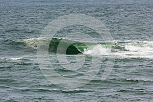 Wave on vidigal beach, known as sheraton slab in rio de janeiro