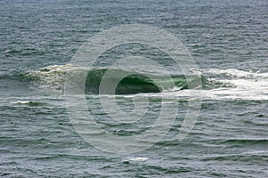 Wave on vidigal beach, known as sheraton slab in rio de janeiro