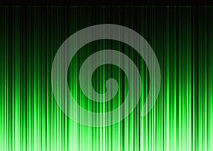 Waveform green pattern