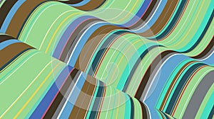 Wavelike Abstract graphics, vector background