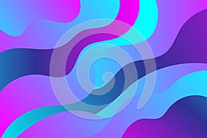 WAVER ABSTRACT BACKGROUND. COLORED MODERN FUTURISTIC ILLUSTRATION VECTOR