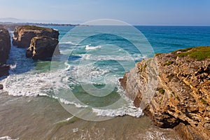 waves of the Atlantic Ocean