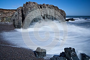 Waves on the beach