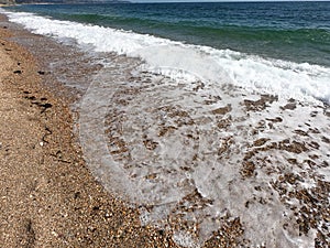 On the beach at Torcross Devon